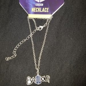New with Tags Doctor Who Bad Wolf Necklace